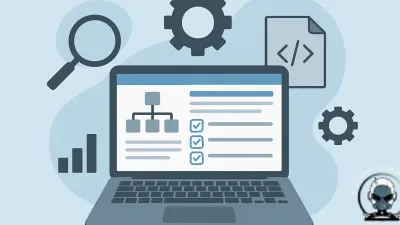 A technical SEO checklist graphic focusing on structurally sound websites.