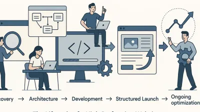 The Lifecycle of a High-Performing Website: From Discovery to Ongoing Optimisation — high-performing website lifecycle