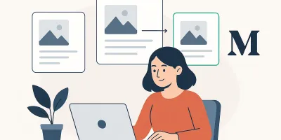 Blog image about Medium and content syndication for digital marketing.