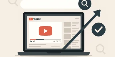 Illustration showing YouTube is a search engine, highlighting the importance of video content for online authority.