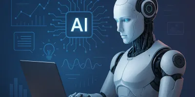 An infographic illustrating the future of AI content creation