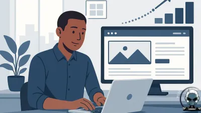 Illustration of a scalable website design, representing building a website that scales with your business