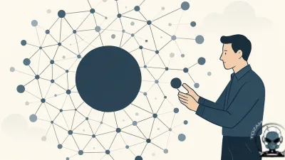 Featured image for a blog about engineering informational gravity in AI search, discussing entity reinforcement and authority building.