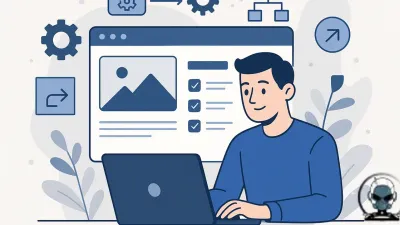 Blog image illustrating the concept of building a website that automates your business.