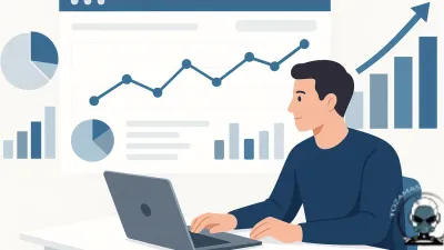 An image illustrating the process of converting website data into actionable growth insights for digital marketing.