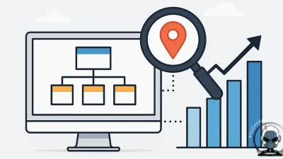 An infographic illustrating How Website Structure Impacts Local Search Rankings