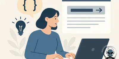 A visual guide on prompt engineering for content creation, showcasing tips and techniques.
