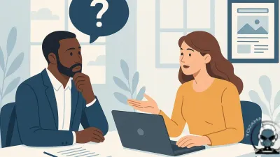 A digital marketing team discussing questions smart businesses ask before starting a website project