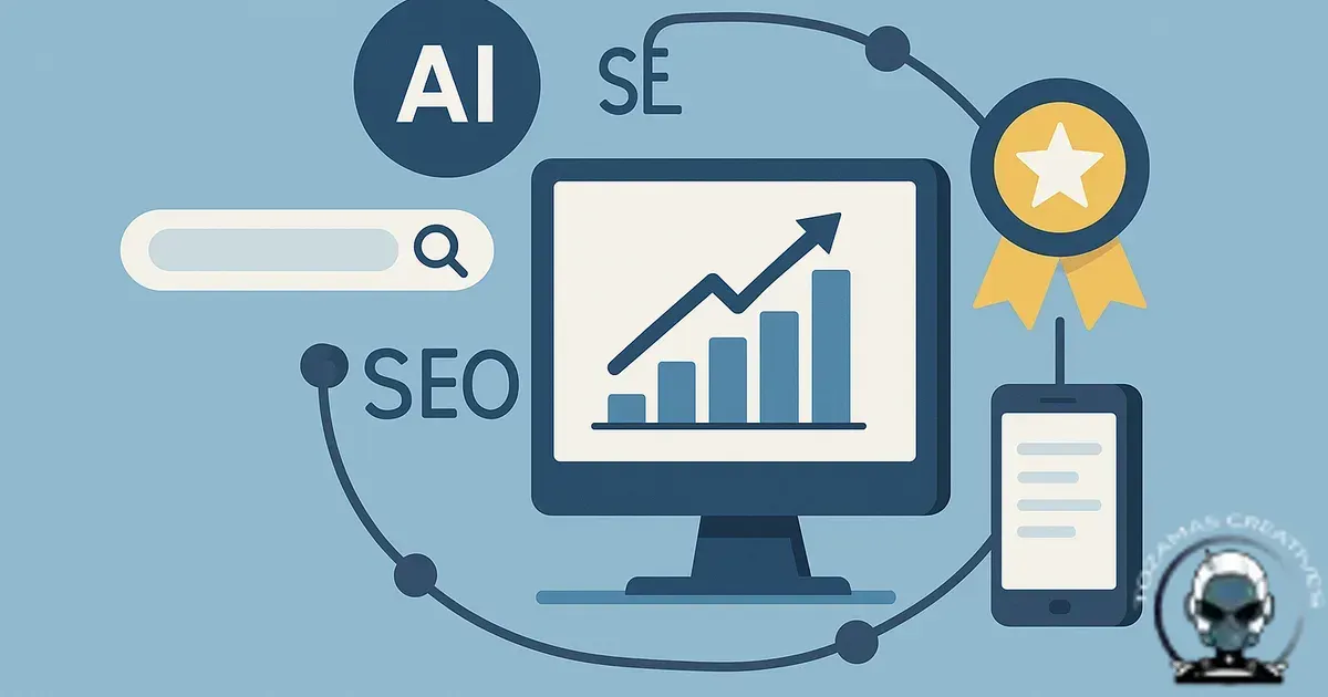 Featured image for a blog about digital authority across AI search and SEO tactics
