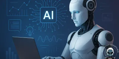 An infographic illustrating the future of AI content creation