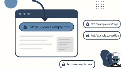 Illustration explaining canonical URLs and their significance in SEO.