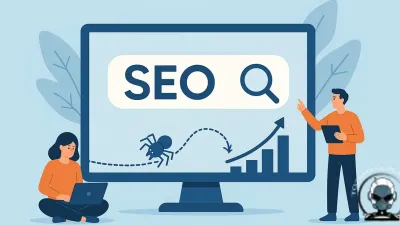 Graphic illustrating crawl budget concepts for SEO understanding.