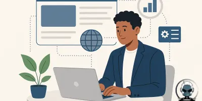 An infographic illustrating the importance of investing in proper website infrastructure for business success.