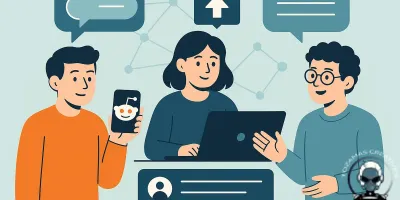 Image representing community driven visibility in digital marketing through Reddit and online forums.