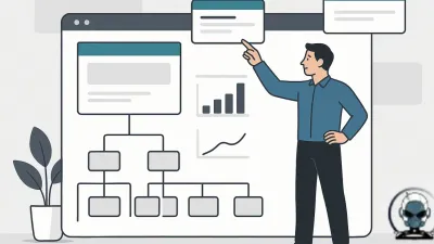 A visual representation of building a website that scales with your business, content hierarchy planning, and future landing page scalability.