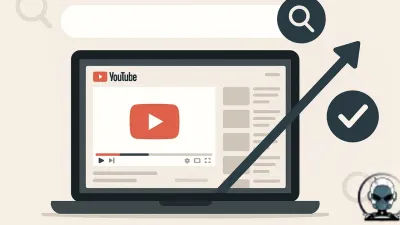 Illustration showing YouTube is a search engine, highlighting the importance of video content for online authority.