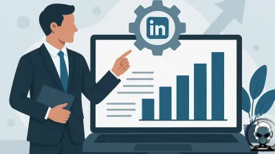 Professional blog image about using the LinkedIn authority engine, not just a traffic channel.