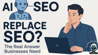 A graph showing will AI replace SEO, AI advancements in relation to SEO strategies for businesses