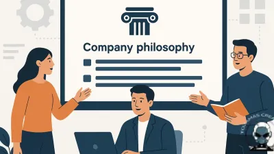 A professional blog featured image representing the complete guide to a functional company philosophy for business websites.