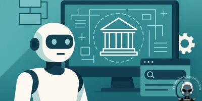 Blog image about the importance of strong website architecture in the context of AI.