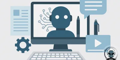 Image representing AI content creation concepts for beginners