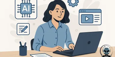 A person evaluating AI tools for your content workflow in digital marketing.