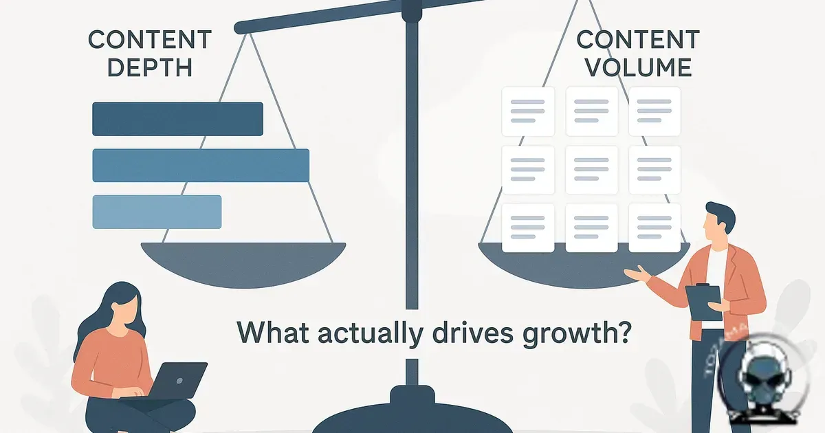 Content Depth vs Content Volume: What Actually Drives Growth?