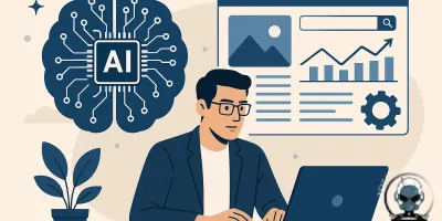 A graphic illustrating the influence of How AI Is Changing Website Strategy