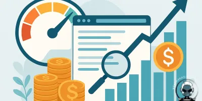 An infographic explaining the relationship between website performance (speed) and revenue generation.