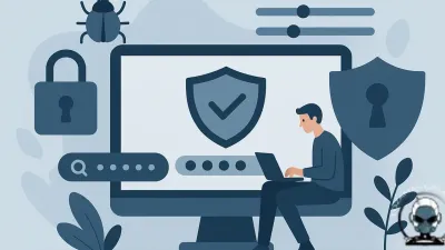 A visual representation of website security and maintenance as a growth factor in digital marketing.