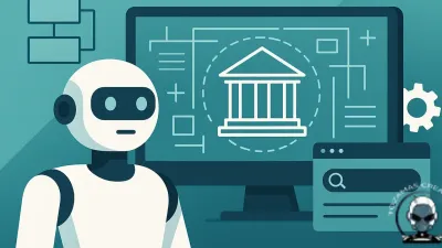 Blog image about the importance of strong website architecture in the context of AI.