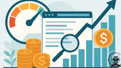 An infographic explaining the relationship between website performance (speed) and revenue generation.